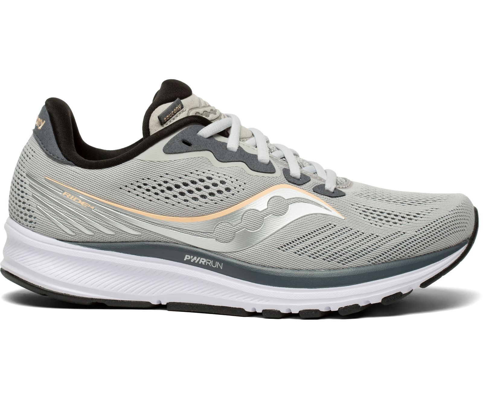 Tenis Para Correr Saucony Ride 14 Mujer Grises | México 190ILHS